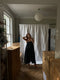 LELLA dress / indian linen / black