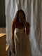 LELLA dress / indian linen / milk