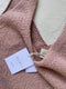 SOLITO vest / organic cotton boucle / rosado / samples