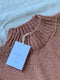 LAGO mini jumper / organic cotton boucle / peach clay / samples