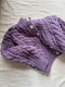 MILAGRO cardigan / highland wool / jacaranda