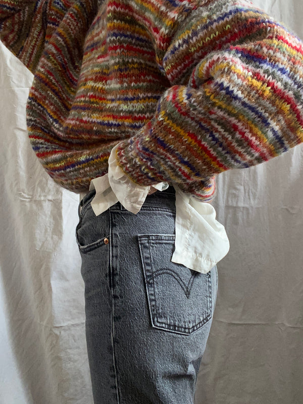 CONFETTI jumper / carob