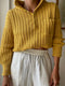 LENNY rib jumper / organic tanguis cotton / golden honey