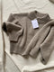 ROSINA mini jumper / highland wool / rock salt / samples