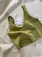 SOLITO vest / organic cotton / pistachio
