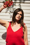 SOLITO TRENZA / organic cotton / mojo rojo