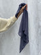 EULALIA fine knit scarf / organic cotton / berry lassi