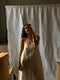 LELLA dress / indian linen / milk