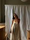 LELLA dress / indian linen / milk
