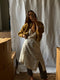 LELLA dress / indian linen / milk