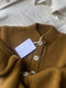 CARMEN cardigan / highland wool / dulce de leche