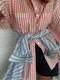 SANTIAGO big shirt / organic indian cotton / sunset