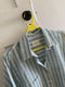 SANTIAGO big shirt / organic indian cotton / rayas azules