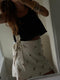 NILA mini wrap skirt / indian cotton / little planets