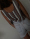 RADHA top / organic indian cotton / 90s stripes
