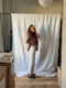 CONFETTI GRANDE v-neck vest / sweet paprika