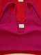 SOLITO vest / organic cotton / frambuesa