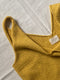 SOLITO vest / organic cotton / golden honey