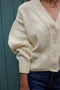 VALERIA cardigan / organic cotton / milk