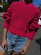 DELIA jumper / organic cotton / frambuesa