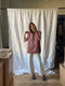 CONFETTI GRANDE v-neck vest / sweet paprika