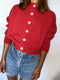 CARMEN cardigan / organic cotton / sweet paprika