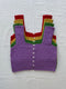 LINA vest cardigan / organic cotton / golden honey