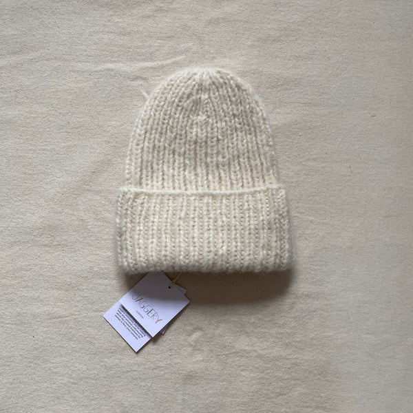 PEPITA hat / alpaca & pima cotton / milk