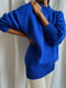 MAR jumper / highland wool / azul