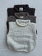 TINO kids fluff vest / alpaca & wool boucle / milk